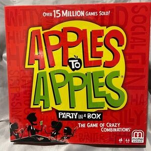 Mattel Apples to Apples Game - Red, Yellow, Green